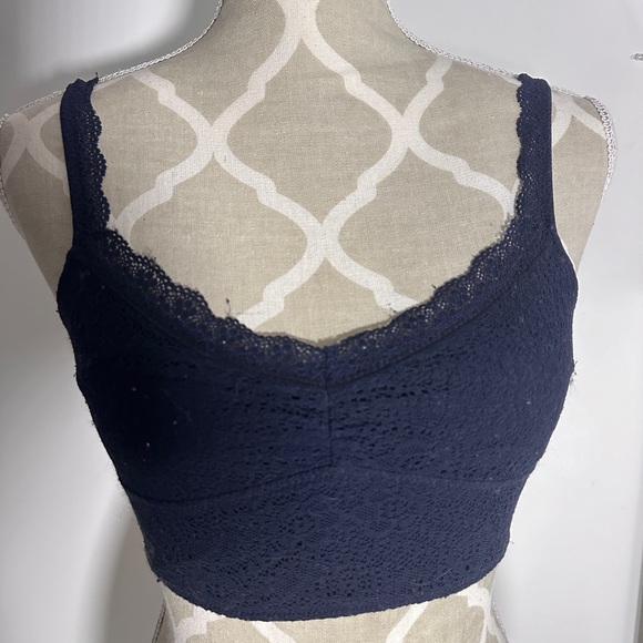 Navy lace brallette - Picture 4 of 4